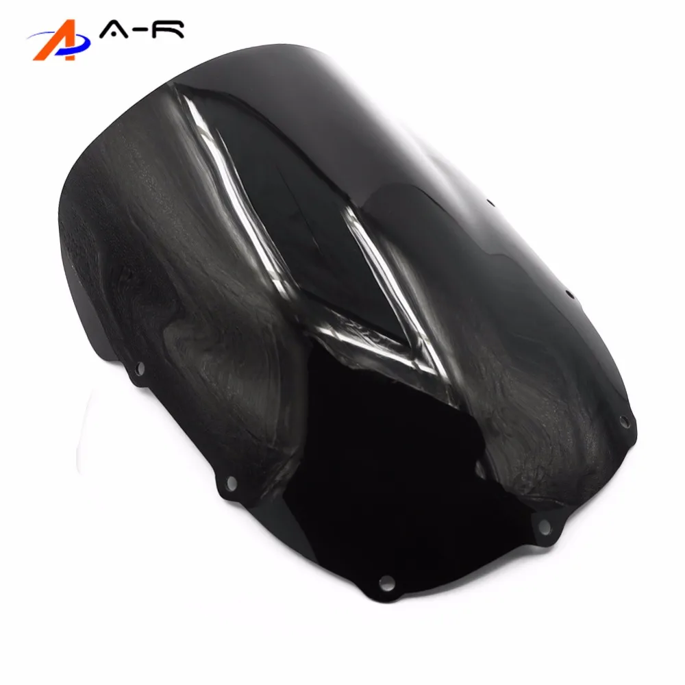 Черное ABS ветровое стекло для KAWASAKI ZZR1100 ZZR 1100 ZX11 ZX-11 1990-1992 1991 ветровое стекло ветровые дефлекторы щит