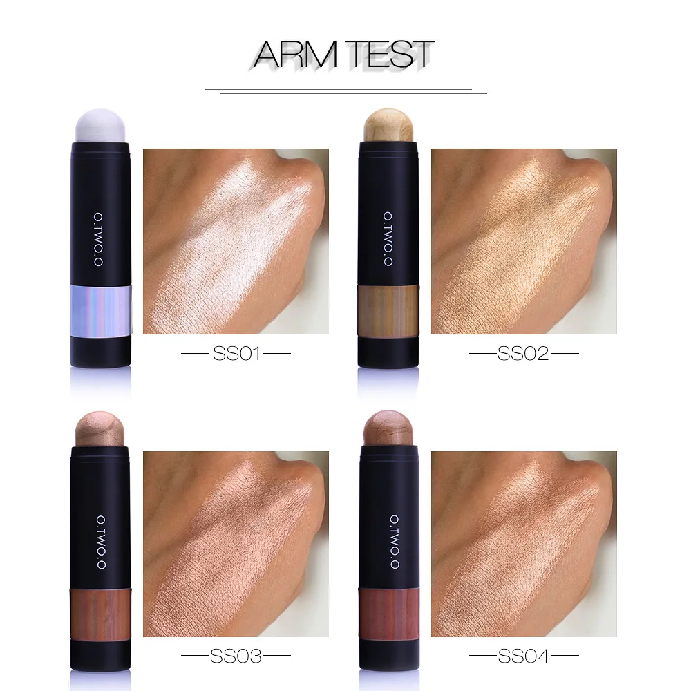 O. TWO. O крем хайлайтер Make Up консилер Шиммер для лица светящийся ультра