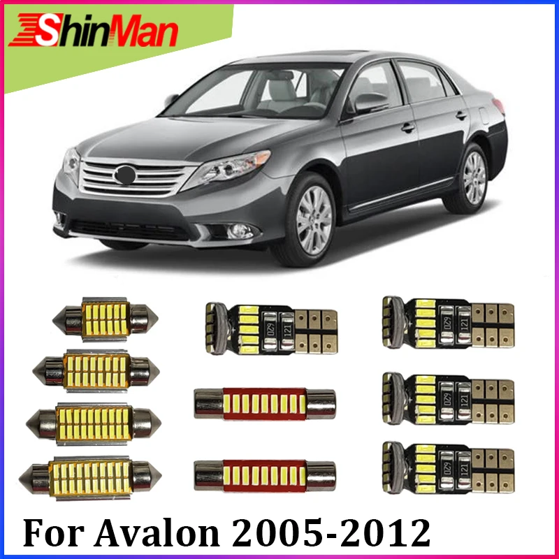 ShinMan 16x светодиодная автомобильная лампа подсветка для салона автомобиля TOYOTA Avalon