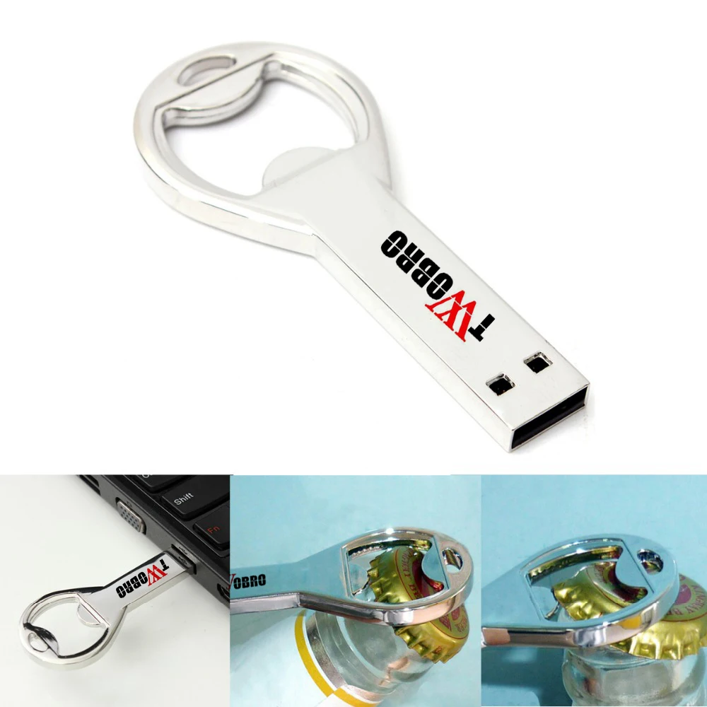 Twofro открывалка для бутылок пива модель USB флеш-накопитель 8 ГБ 16 32 64 г