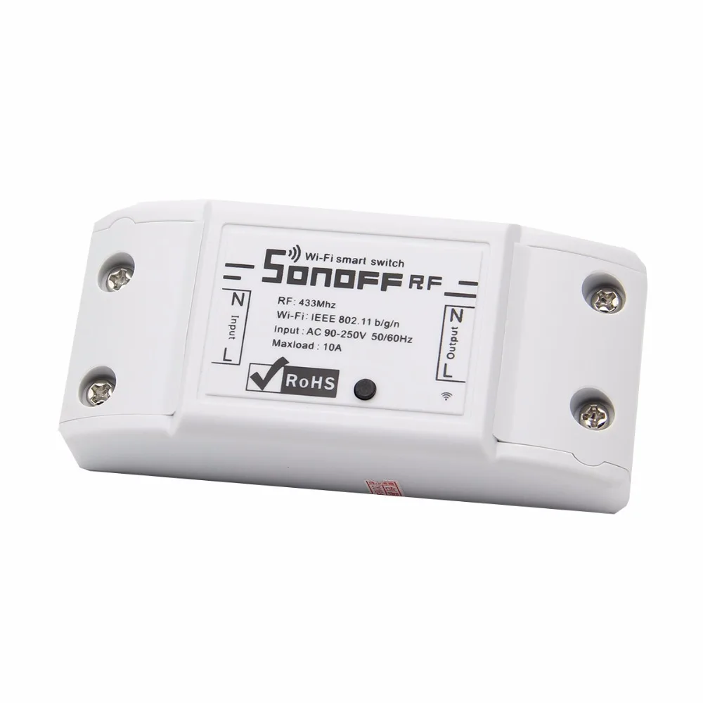 Sonoff Smart Home Remote Control Wireless Switch Universal Module Timer Wifi Controller with 433MHz Receiver | Электроника