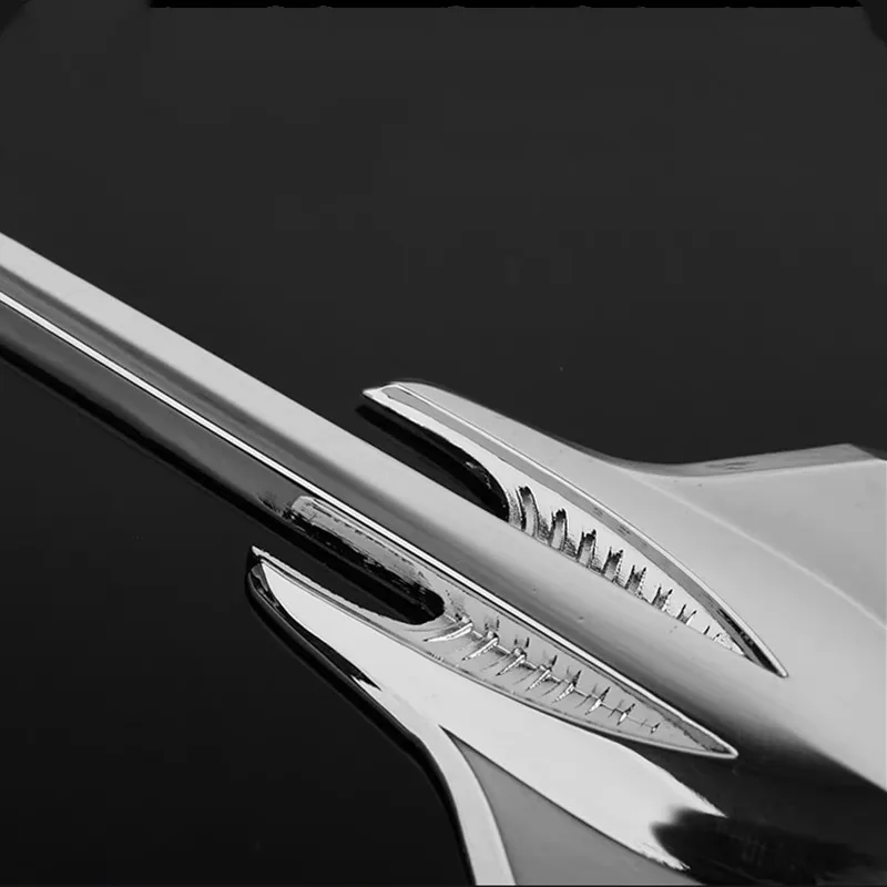 2 шт. Корвет ската Рыбалка 3D автомобиля Стикеры крыло боковая этикетка-эмблема