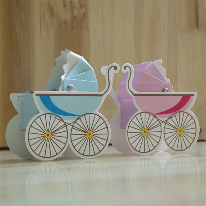 20 шт./лот креативная Тележка коробка для конфет детского дня рождения Подарочная