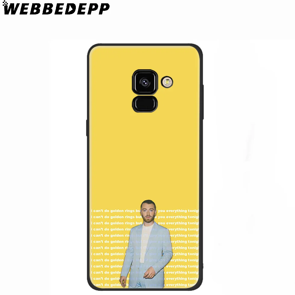 WEBBEDEPP Sam Smith Singer силиконовый чехол для Samsung Galaxy A3 A5 A6 A7 A8 A9 A10 A20 A30 A40 A50 A70 M10 M20 M30 |