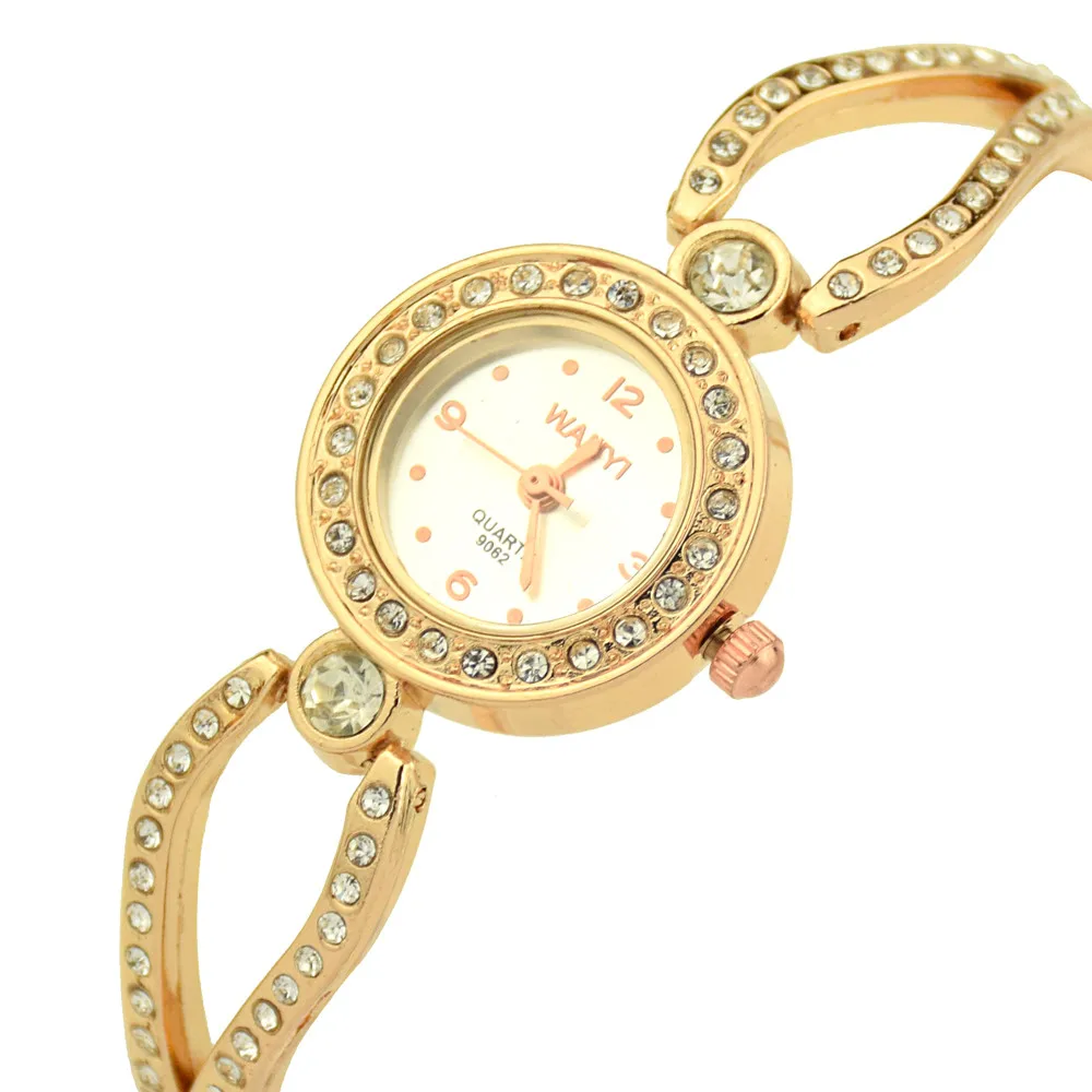 Relogio Feminino женские круглые полностью бриллиантовые браслеты аналоговые кварцевые