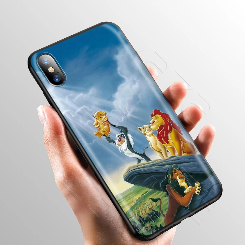 Чехол Lavaza с изображением короля льва из мультфильма для iPhone 11 Pro XS Max XR X 8 7 6 6S Plus 5 5S se