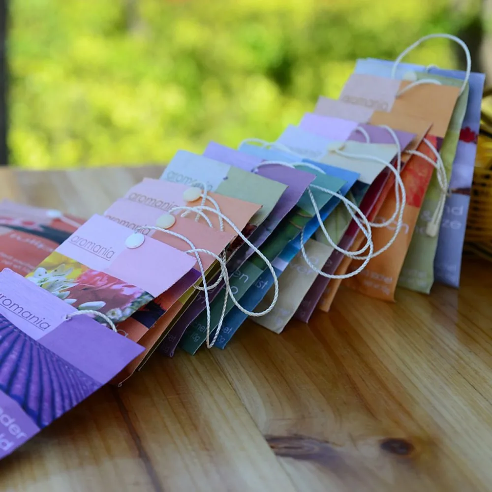 Аромания свежая Роза Лаванда ароматизированный Саше Аромат ящик мешочек саше