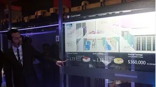 43 "Двойная цифровая вывеска Интерактивная Мульти Сенсорная Фольга для