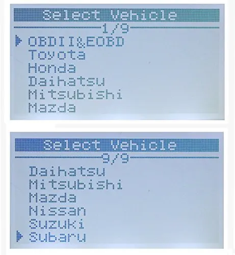 Японский Автомобильный сканер OM500 JOBD считыватель кодов двигателя для Toyota Nissan Honda