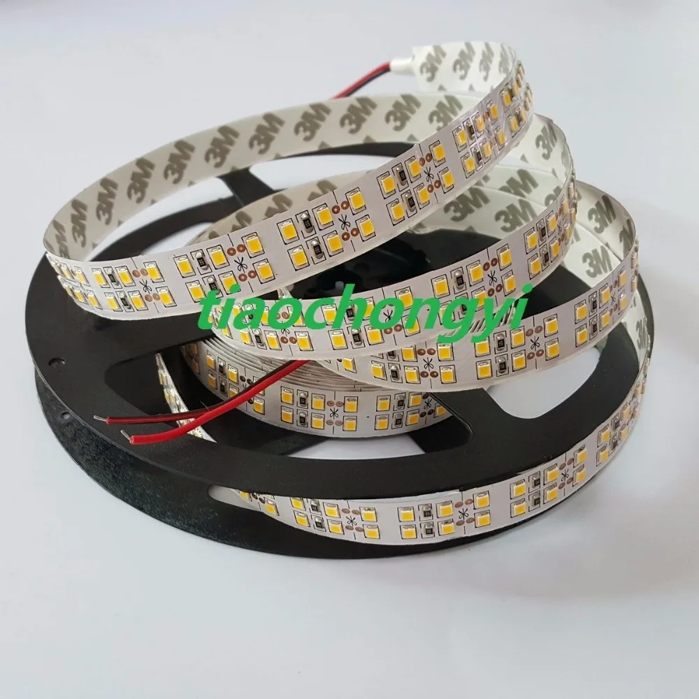 

12V 240LEDs/m 2835 SMD LED Strip 5m Non waterproof /IP67 Waterproof Flexible LED Light 1200Leds Double Row LED Strip 2835 white