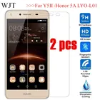 Стекло защитное CHANHOWGP для Huawei Y5II Y6II Honor 5A, 9H, 2 шт.