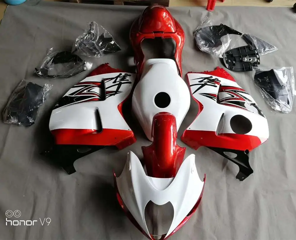 GSXR1300 97 07 обтекатель корпус Рабочая рамка Крышка бака боковая панель крыло для Suzuki