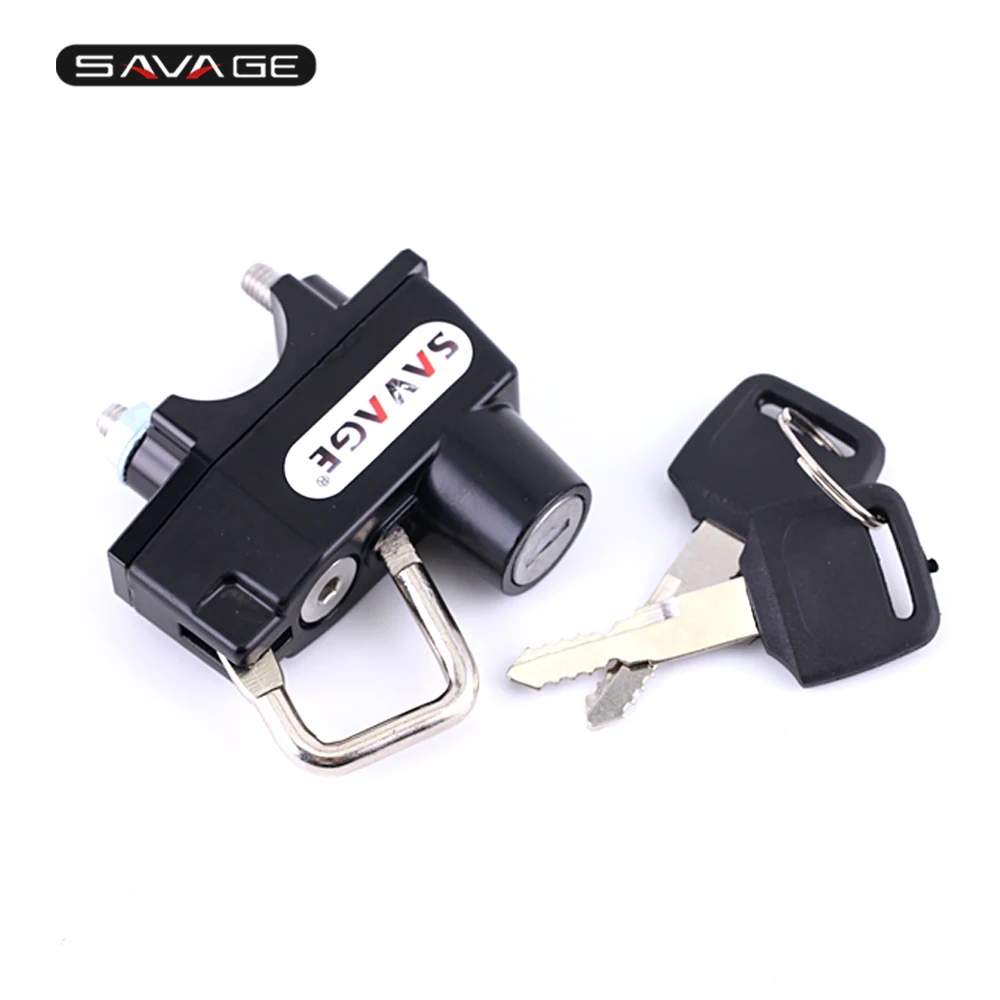 Передняя планка Зажим Руль заднего пассажира подножка шлем с кронштейном замок