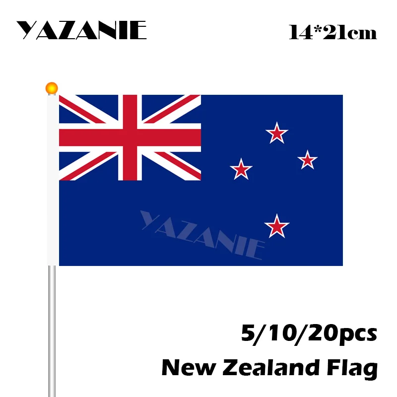 5/10/20 шт. флаг Новой Зеландии 14 х21 см|new zealand flag|national flagflags national |