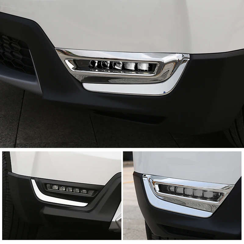 2 шт./компл. для Honda CRV 2017 2018 2019 ABS хромиросветильник передняя противотуманная фара