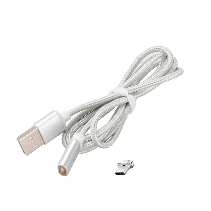 Магнитный кабель usb type C USB-C type-C USB быстрое зарядное устройство магнитный кабель для samsung S8 S9 Plus Note 8 A3 A5 зарядный кабель