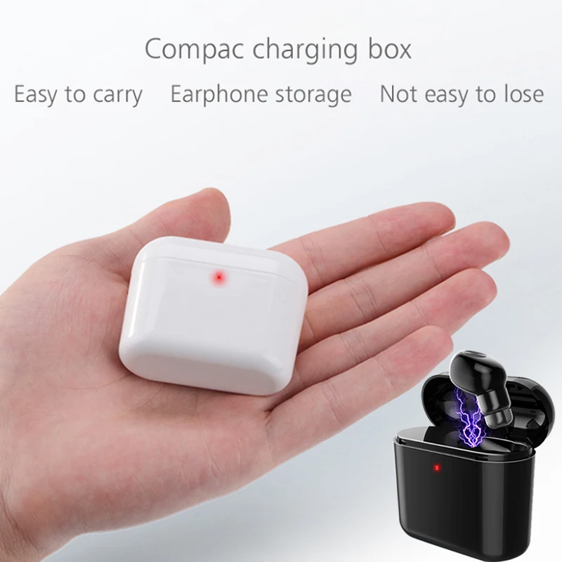 Bluetooth V4.2 Беспроводная гарнитура Стереонаушники Невидимые наушники Переделка