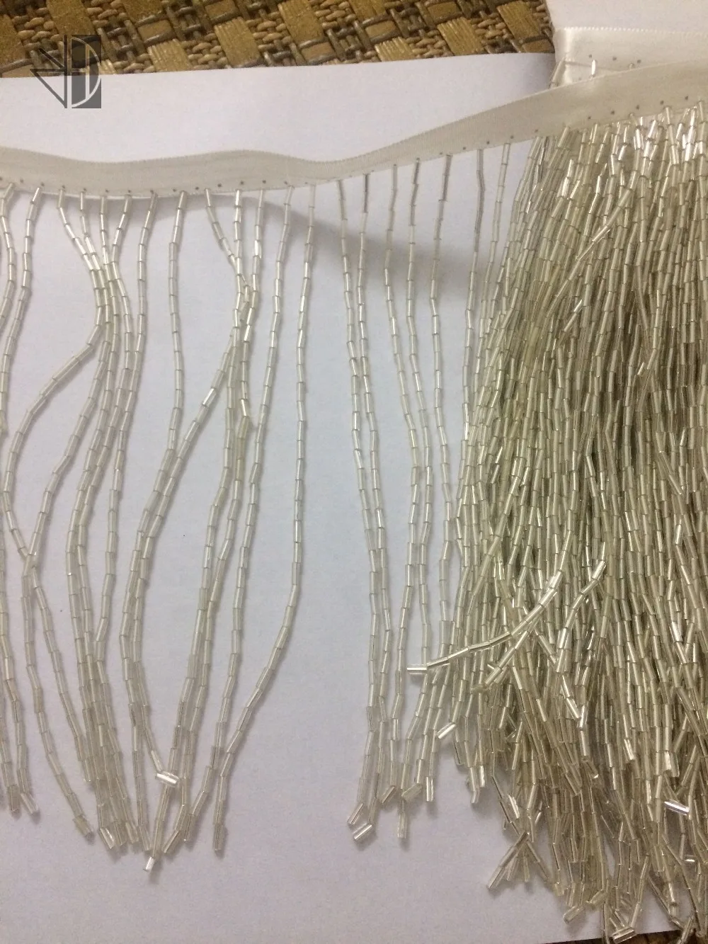 Бисерная бахрома Лента отделка кисточка кружевная высокое качество | Дом и сад