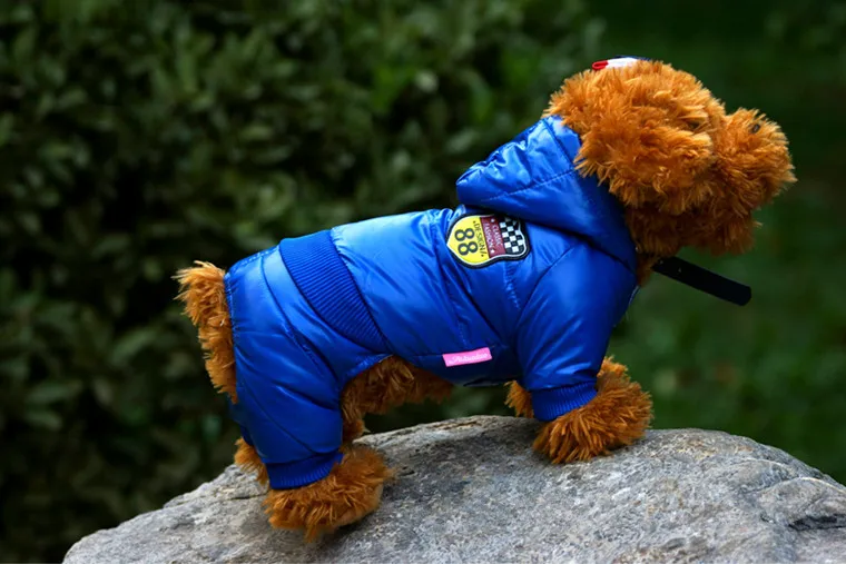 Bajila New Waterproof Fabric Dog Coat Winter Large Size Pet Clothes Thickening Down Jacket Clothing For Dogs Costume |