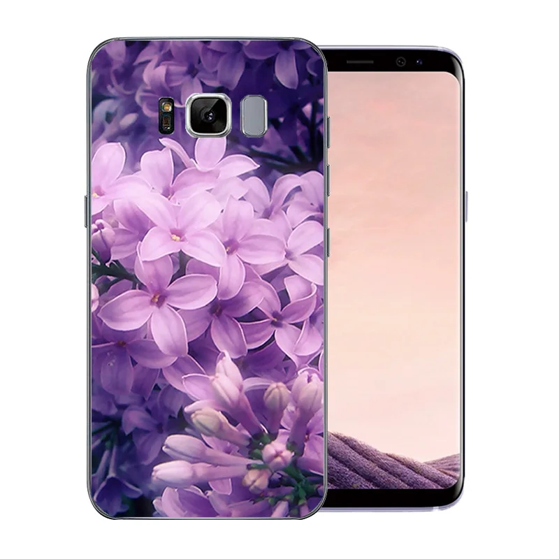 Чехол для телефона Samsung Galaxy S8 прозрачная Мягкая силиконовая задняя крышка G9500 G950
