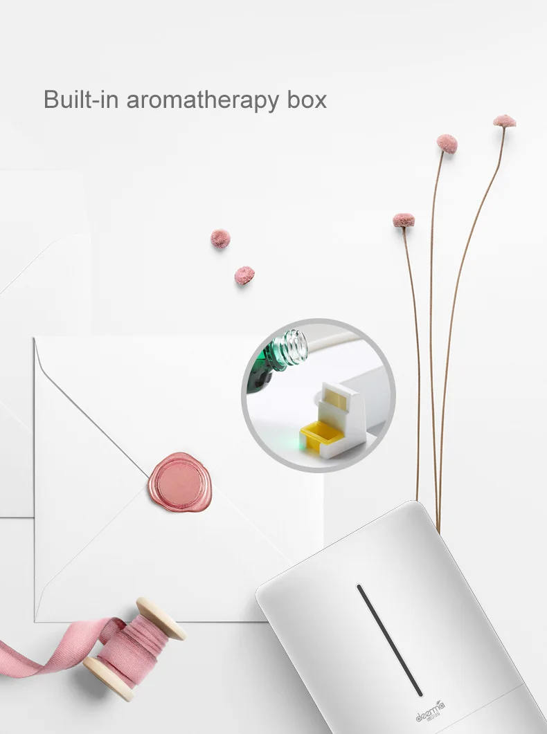 Увлажнитель воздуха Xiaomi Deerma 5L, сенсорная версия, 35 дБ, тихий, Очищающий воздух для помещений с кондиционированием воздуха, офисный, бытовой E5