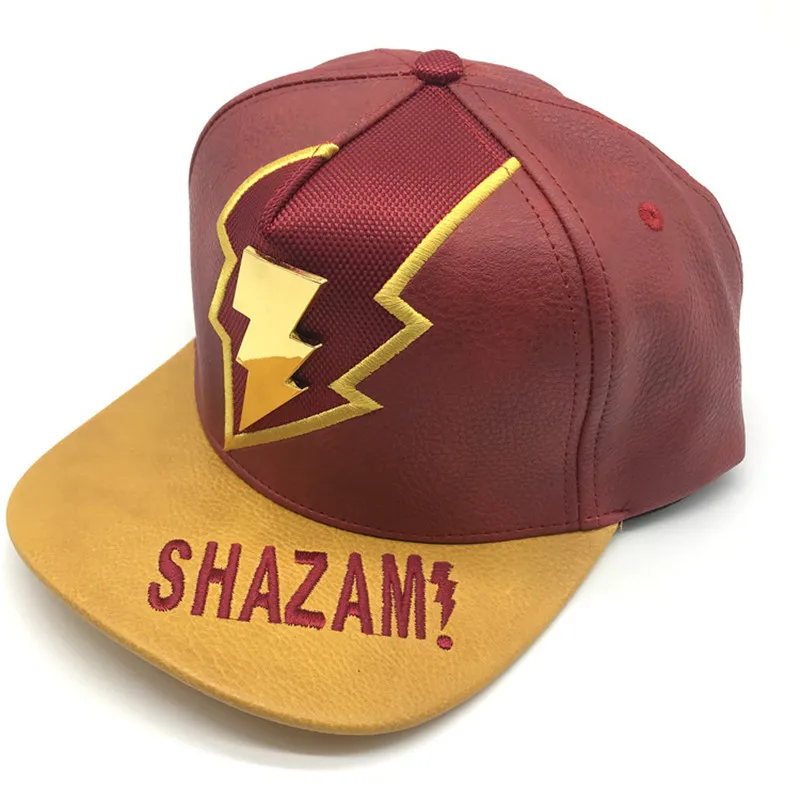 Высококачественная Кепка Shazam Billy Batson кепка в стиле хип хоп бейсбольная шляпа для