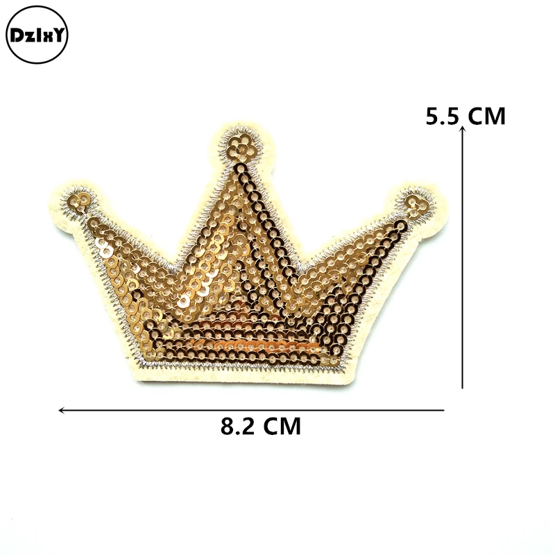 1 PCS GG 16 30 стилей на выбор) патчи с пентаграммой и блестками для одежды DIY Кактус одежда для Аппликации Наклейки с железом на значки с ананасом@ GG - Цвет: 1 PCS GG 16