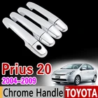 Хромированная накладка на ручку для Toyota Prius 20 xw20 2004 2005 2006 2007 2008 2009 Prius Touring аксессуары наклейки