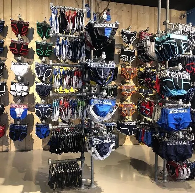 JOCKMAIL сексуальное мужское нижнее белье трусы u образные мужские с мешочком для