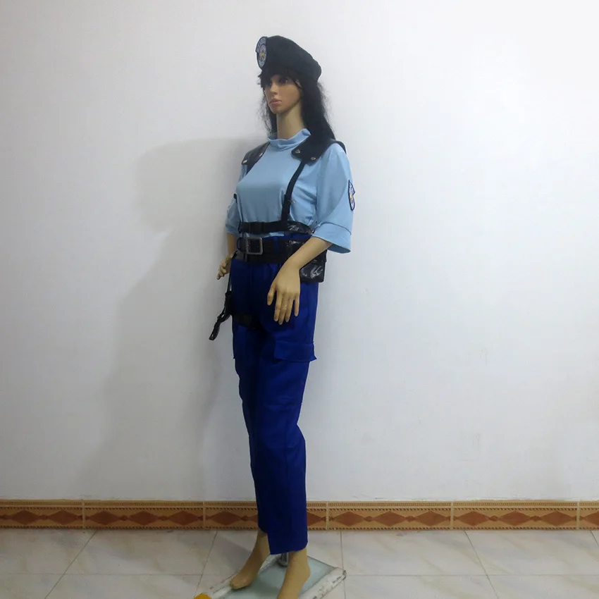 Игра Джил Валентин Косплей Рождественская вечеринка Хэллоуин наряд косплей