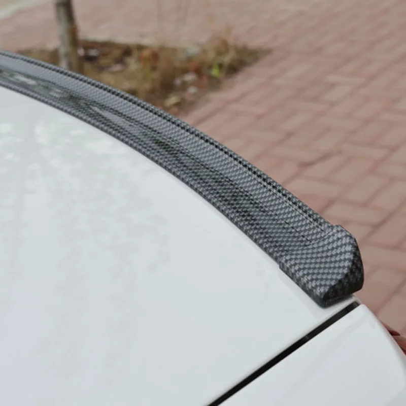 Карбоновый автомобильный спойлер резиновый задний багажник на крыше защита
