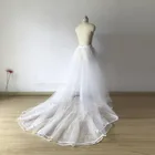 Женская Тюлевая юбка, двухслойная, с лентой, на молнии, 2018