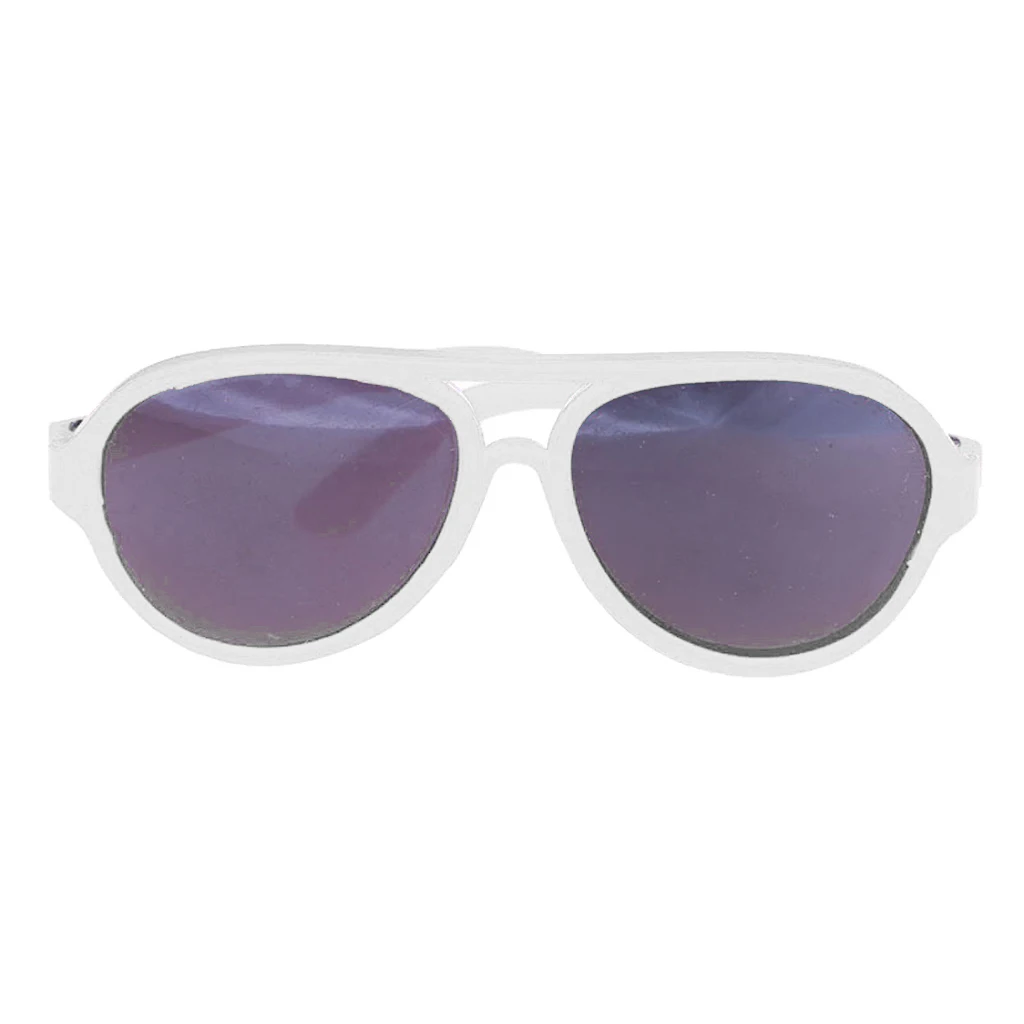 Пара различных цветов модные рандомные солнцезащитные очки для девочек кукол