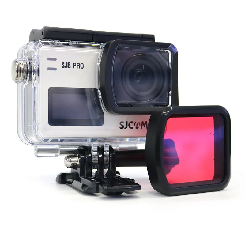 SJCAM SJ8 Pro/Plus крышка объектива царапина Объектив экран стеклянная пленка УФ фильтр крышка объектива для SJ8 Дайвинг Экшн-камера Clownfish