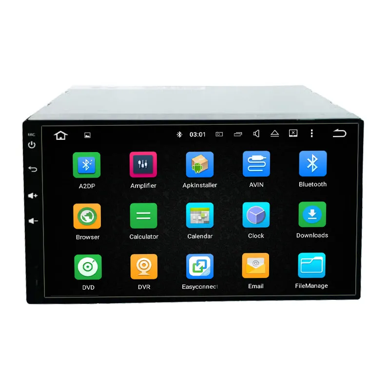 Android 2 din 178*100 универсальный автомобильный dvd плеер без gps-навигатора стерео Радио
