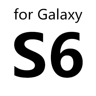 Закаленное Стекло для samsung Galaxy S3 S4 S5 S6 J7 J5 J3 J1 J7 Neo Core Стекло для samsung J4 J6 J2Prime G532 Grand Prime - Цвет: For Galaxy S6