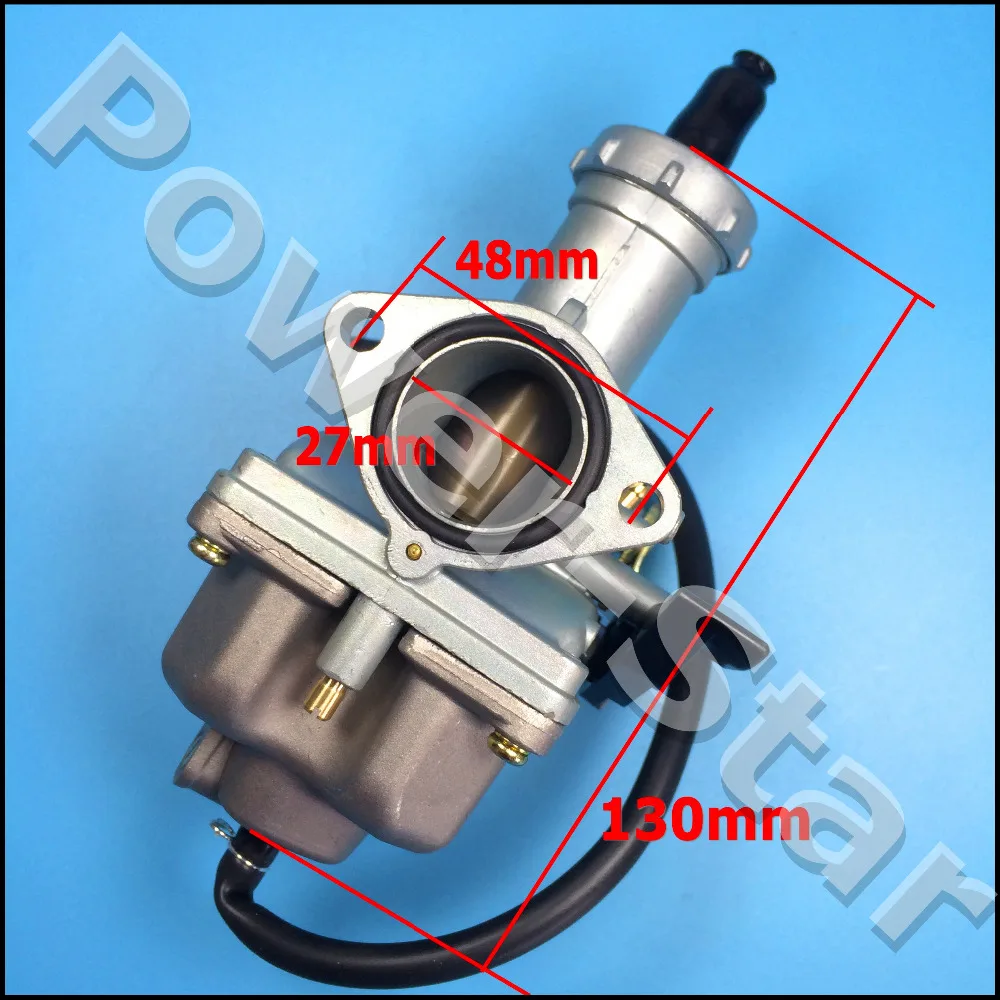 PZ27 карбюратор рычажного дросселя для 100 125 150 175 200 250cc Carb Taotao Sunl atv ручной