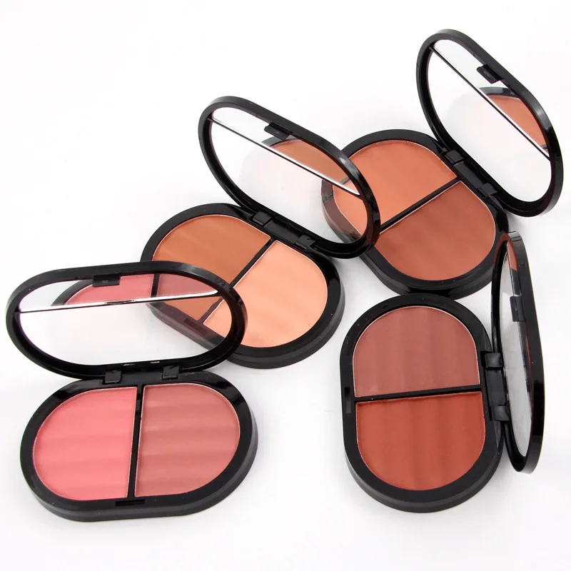 2018 Румяна бронзатор Палитра Голый матовый долговечный натуральный