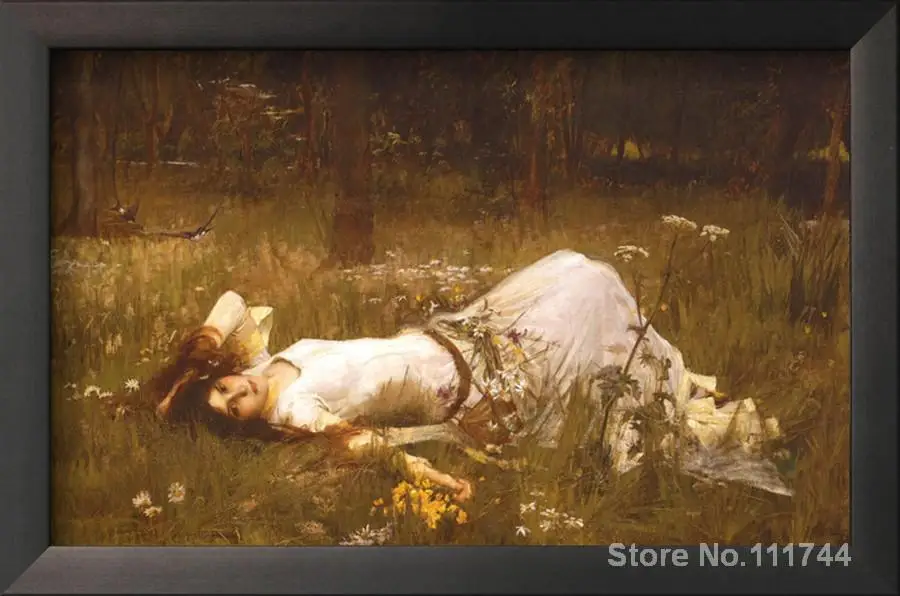 Ophelia от John William Waterhouse знаменитая картина маслом Репродукция ручной работы высокое