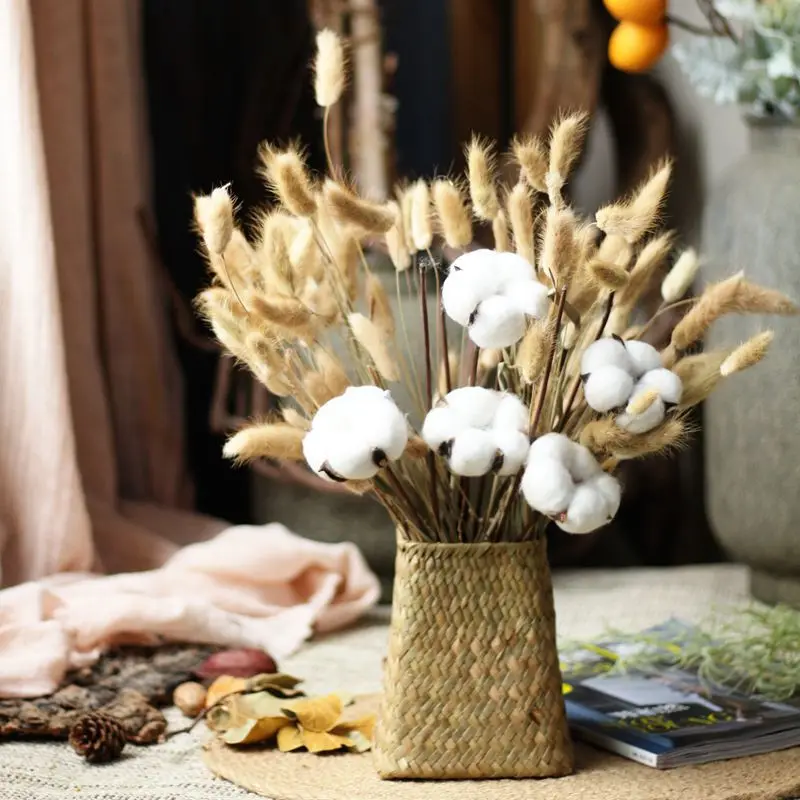 JAROWN искусственные цветные хлопковые цветы ветки мебель для дома Цветочная