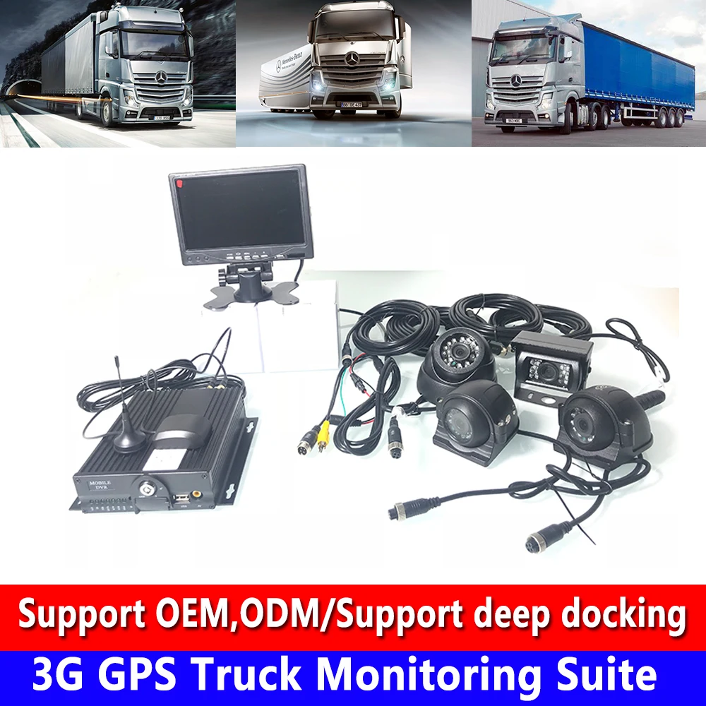 Дистанционный HD видео 960 пикселей SD запись 3G GPS грузовик комплект - Цена: 14 420,96 руб.