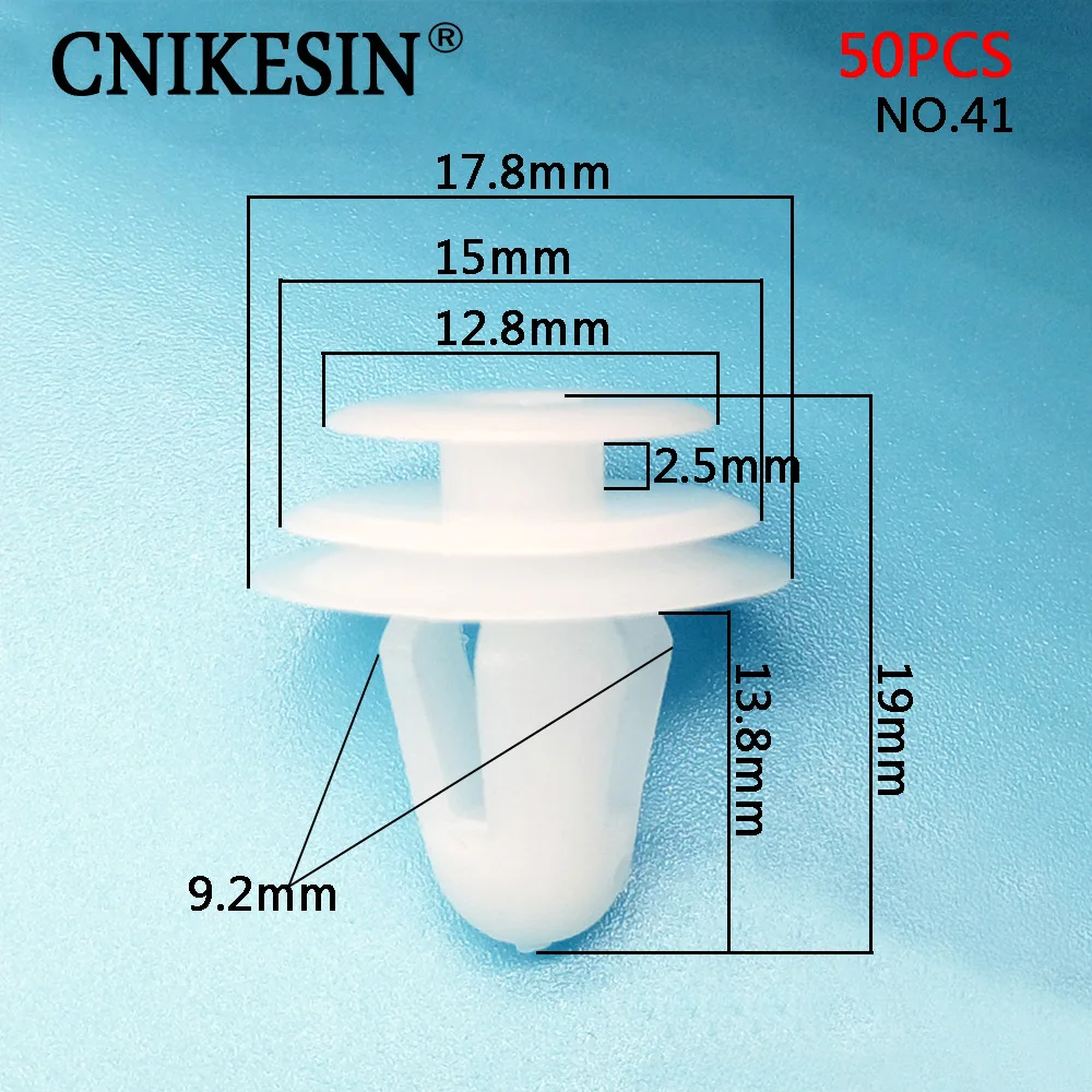 Универсальный пластиковый фиксирующий Зажим CNIKESIN 50 шт. широкое использование