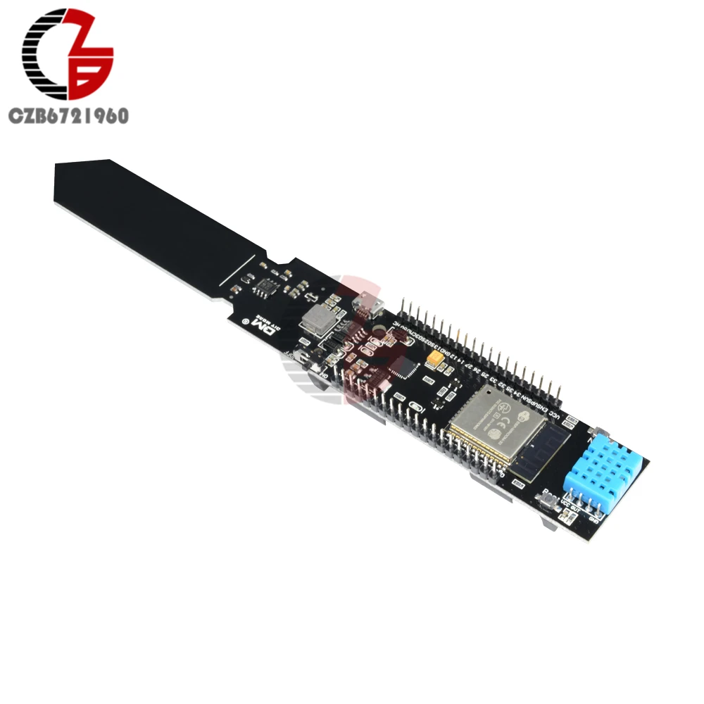 

ESP32 REV1 Wi-Fi и Bluetooth DHT11 датчик температуры и влажности почвы с диагональю 18650 дюйма