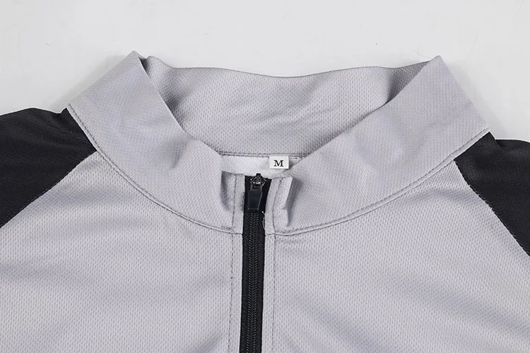 Мужская рыболовная рубашка с длинным рукавом на молнии спортивная одежда