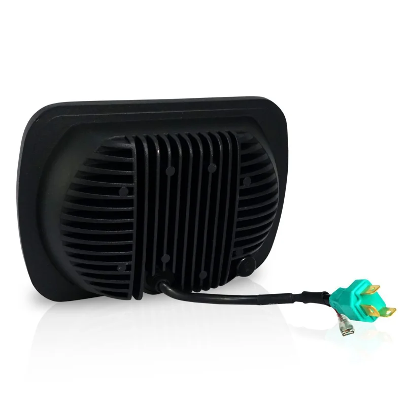 FADUIES 105W 5X7 7X6 дюймов прямоугольный морской Светодиодный луч светодиодный фары с DRL