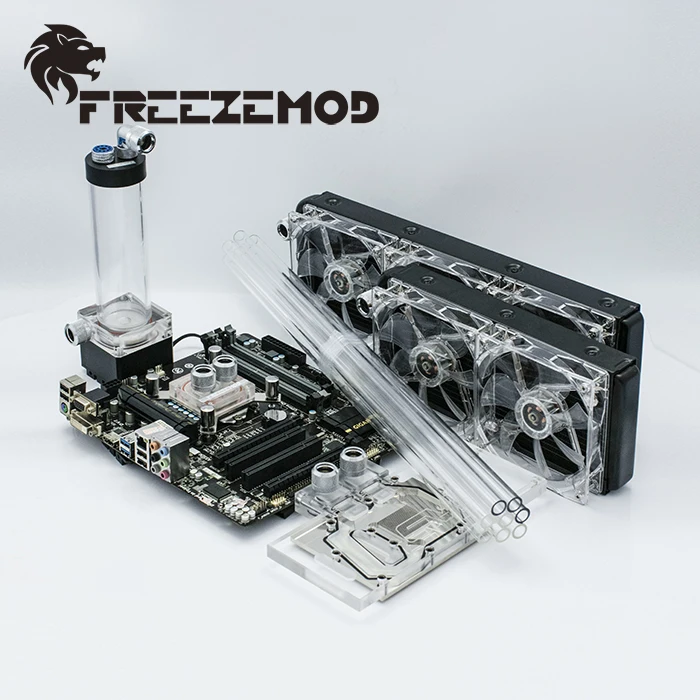 FREEZEMOD компьютерная система водяного охлаждения набор базовый набор 5 для жесткой трубки. FREEZEMOD-BKH5