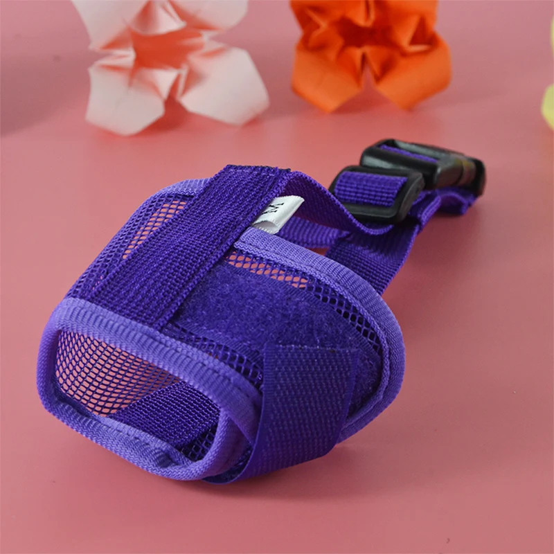 Горячая Распродажа 5 размеров цветов Мягкий Нейлоновый намордник для щенка маска