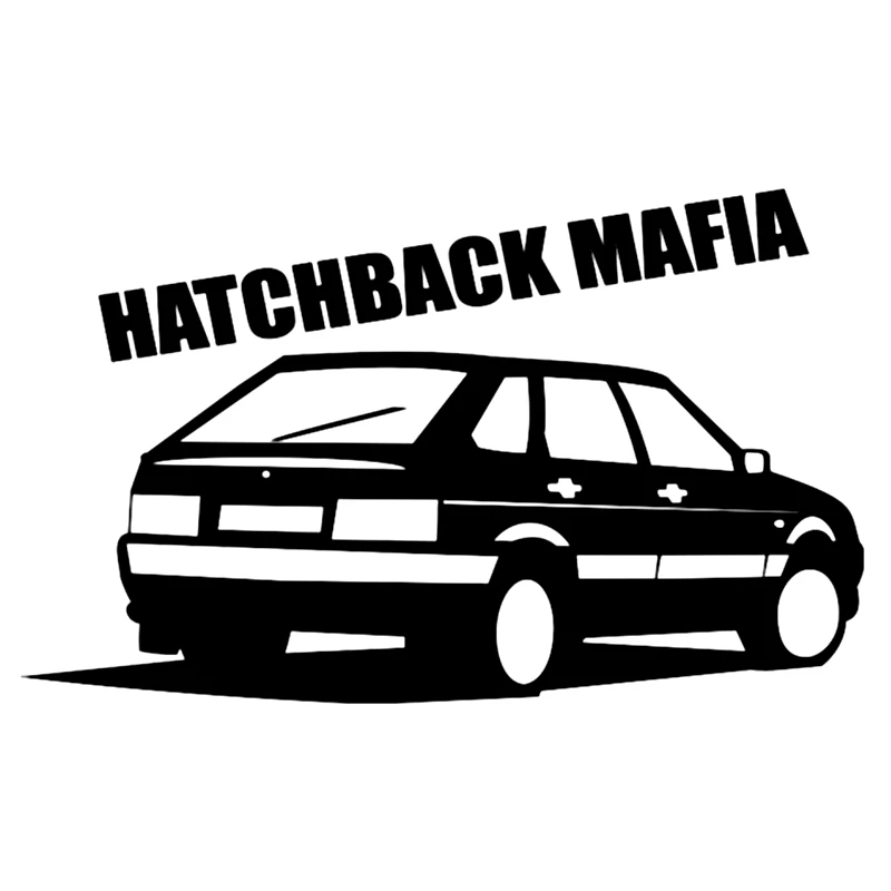CK2196#20*12см наклейки на авто hatchback mafia 2114 водонепроницаемые машину наклейка для