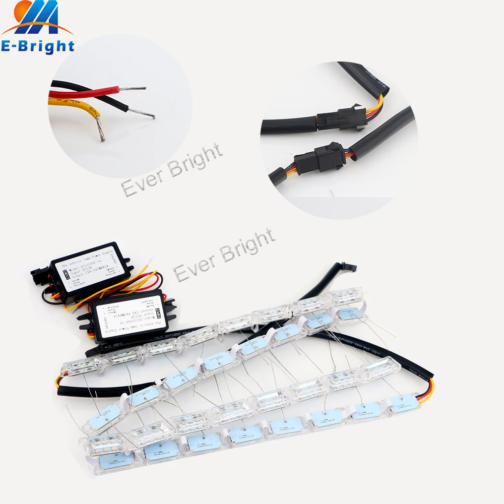 1 комплект (2 шт.) гибкая светодиодная лента с кристаллами светодиодный светильник