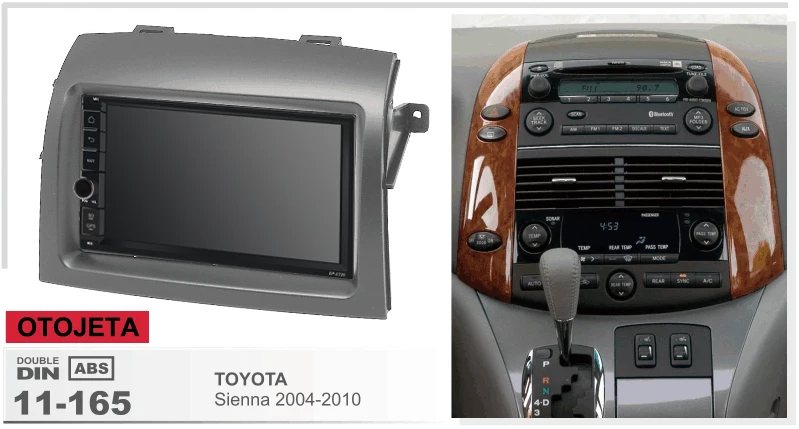 Navirider gps Bluetooth стерео android 9,1 Автомобильный мультимедийный для Toyota Sienna 2004-2010 Navi автомобильный Радио плеер+ рамка+ камера+ Carplay